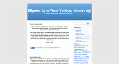 Desktop Screenshot of bilgeler.net